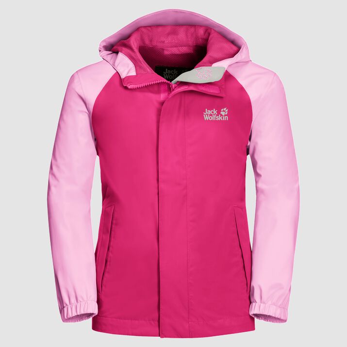 Jack Wolfskin Kids Tucan Hardshell Jacket Pink 578192HQX